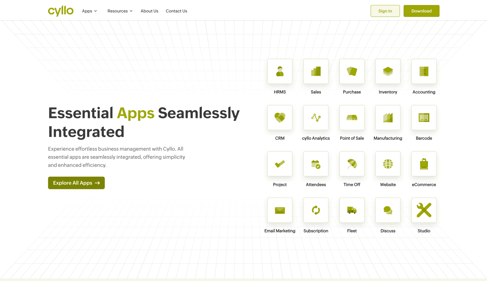 Menu - Cyllo Project Screenshot